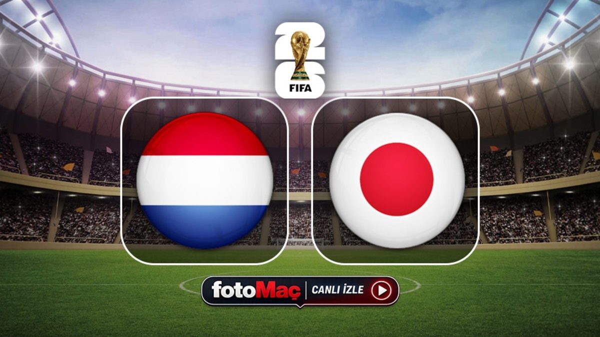 Hollanda-Japonya | CANLI İZLE
