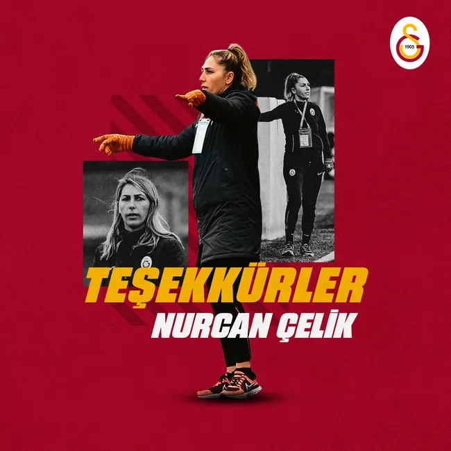Galatasaray'da Nurcan Çelik ile yollar ayrıldı - 1