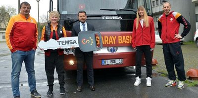 Cimbom yeni otobüse kavuştu