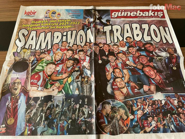 TRABZONSPOR HABERLERİ - Trabzon yerel basınında kupa coşkusu!