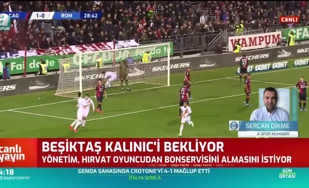 Son Dakika Besiktas Tan Kalinic E Flas Talep Videosunu Izle Fotomac Tv
