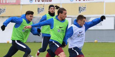 Trabzonspor, hazırlıklarını sürdürdü