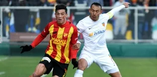Göztepe ve Kayseri yenişemedi!