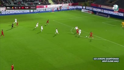 >GOL | Belçika U21 1-0 Türkiye U21