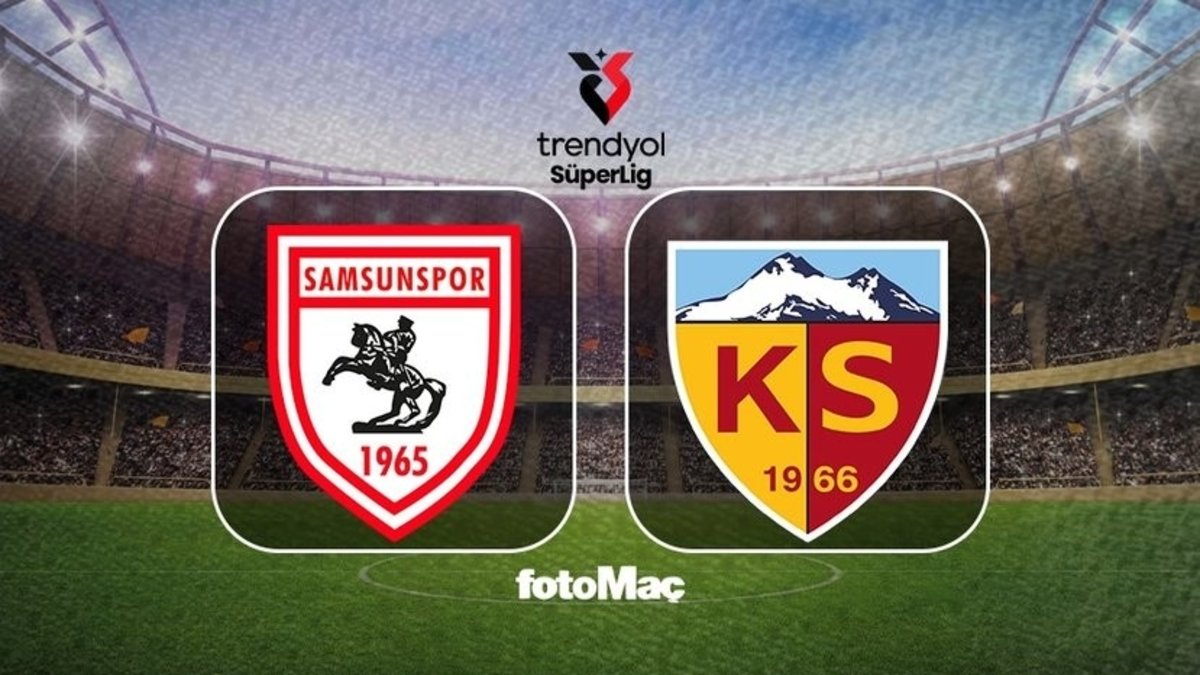 Samsunspor-Zecorner Kayserispor maçı CANLI | (Trendyol Süper Lig)