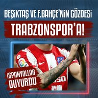 Beşiktaş ve F.Bahçe'nin gözdesi Trabzonspor'a!