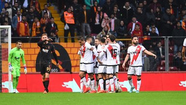 Galatasaray 0-1 Rayo Vallecano (MAÇ SONUCU-ÖZET) | Cimbom'dan kötü prova!
