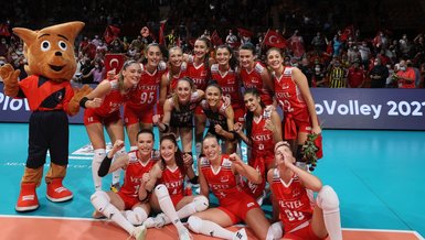 A Milli Kadın Voleybol Takımı'mızın yarı finaldeki rakibi Sırbistan oldu