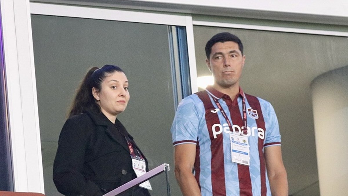 Trabzonspor eski futbolcusu Oscar Cardozo'ya plaket verdi