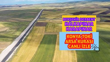 KONYA ARSA TOKİ CANLI İZLE | Konya 13 Nisan TOKİ arsa çekilişi 2023 - TOKİ Konya Müstakil Arsa kazananlar isim listesi
