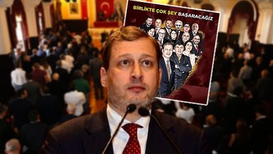 Galatasaray Başkan adayı Burak Elmas ekibini tanıttı!