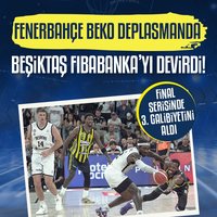 F.Bahçe Beko deplasmanda Beşiktaş'ı devirdi!