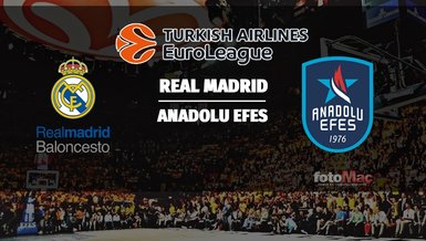 Anadolu Efes - Real Madrid final maçı ne zaman, saat kaçta? Anadolu Efes - Real Madrid maçı hangi kanalda canlı yayınlanacak?