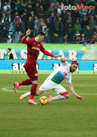 Çaykur Rizespor - Kayserispor maçından kareler...