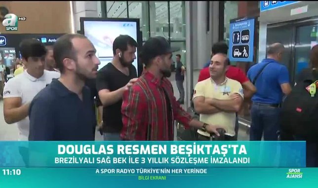 Beşiktaş Douglas'ı açıkladı