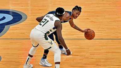 Son dakika spor haberi: NBA'de Milwaukee Bucks Memphis Grizzlies'i son saniyede bulduğu basketle mağlup etti!