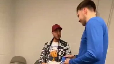 İzleyenler gözlerine inanamadı! Eden Hazard ve Luka Doncic...