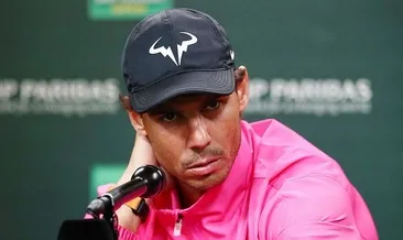 Nadal Indian Wells'ten çekildi