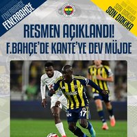 F.Bahçe'de Kante'ye büyük müjde!