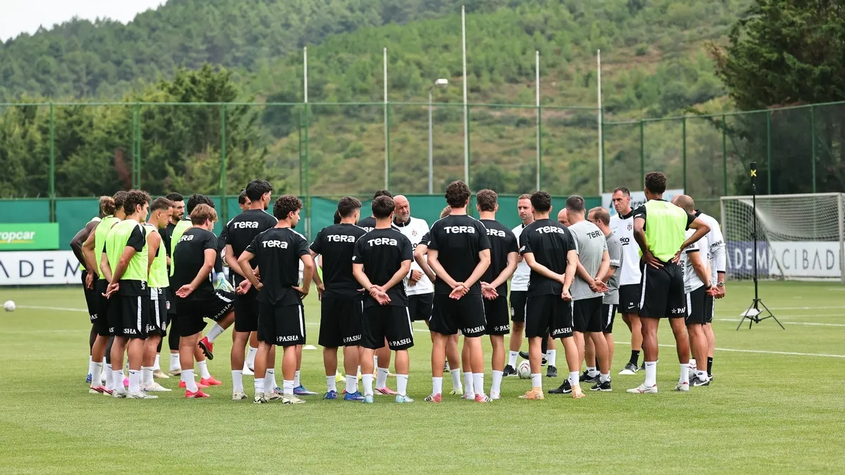 Beşiktaş'ta Midtjylland maçının hazırlıkları başladı