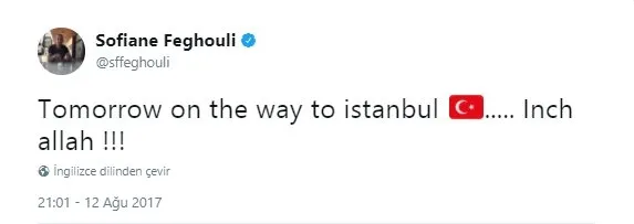 Galatasaray Feghouli'yi borsaya bildirdi - 1