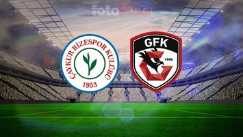 Çaykur Rizespor-Gaziantep FK maçı hangi kanalda?