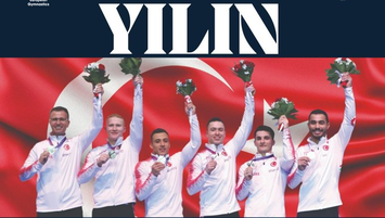 Cimnastik Erkek Milli Takımı yılın takımı oldu!