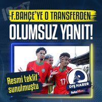 F.Bahçe o transferden olumsuz yanıt!