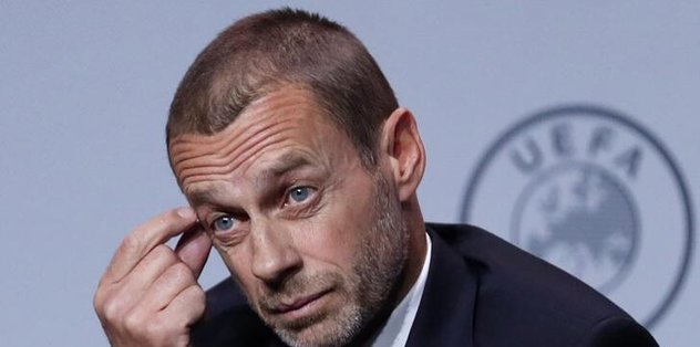 UEFA Başkanı Ceferin'den flaş açıklama!