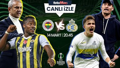 Fenerbahçe Saint Gilloise maçı ücretsiz canlı izle |  Konferans Ligi Fenerbahçe maçı