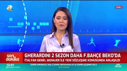 >Maurizio Gherardini 2 sezon daha Fenerbahçe'de