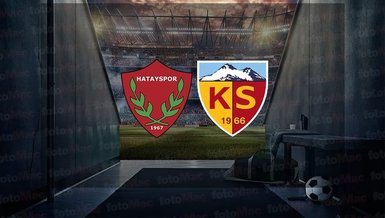 Hatayspor - Kayserispor maçı CANLI izle! (Hatayspor - Kayserispor canlı)