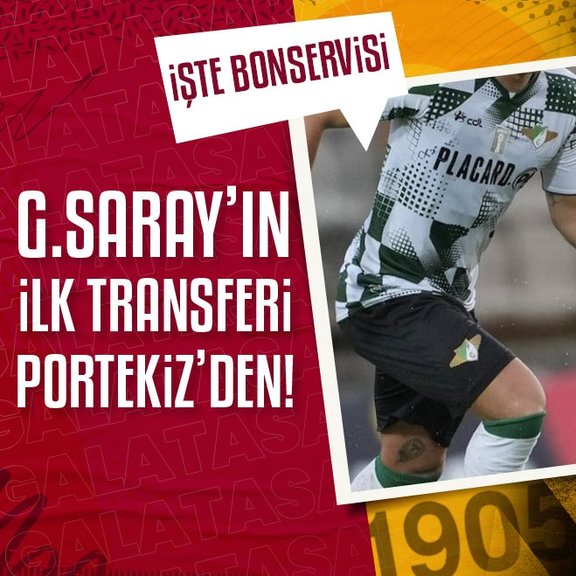 Galatasaray’ın ilk transferi Portekiz’den! İşte bonservis bedeli