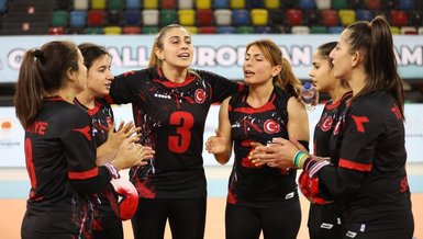 Golbol Avrupa Şampiyonası'nda İsrail'i mağlup eden Türkiye finale yükseldi