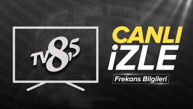TV 8,5 canlı izle | 2025 canlı yayın TV 8,5 - Frekans bilgileri