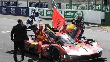 Le Mans 24 Saat Yarışı'nı Ferrari takımı kazandı!