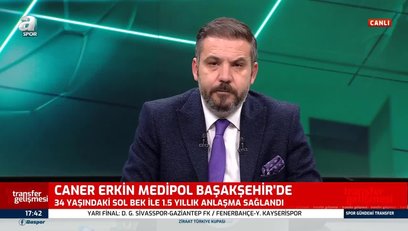 >Caner Erkin Başakşehir'de