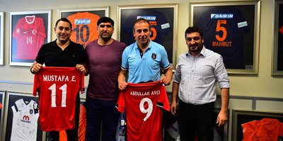 İstanbul Başakşehir Futbol Kulübü'ne Gebele'den ziyaret