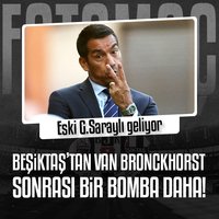 Beşiktaş'tan van Bronckhorst sonrası bir bomba daha!