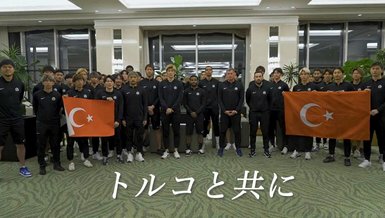 Japonya takımı Sanfreecce Hiroshima'dan depremzedelere destek