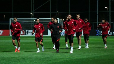 A Milli Futbol Takımımız Hırvatistan maçının hazırlıklarına başladı