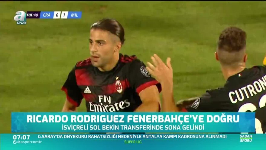 Ricardo Rodriguez Fenerbahce Ye Dogru Son Dakika Video Videolari Video Haberleri Fotomac