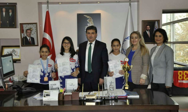 Şampiyon atıcılardan Murat Eskici'ye ziyaret