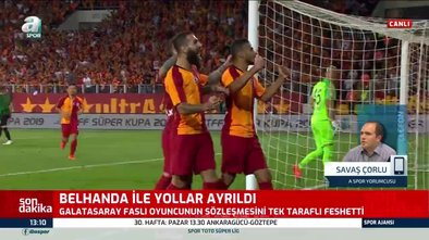 Son dakika Galatasaray spor haberi: Flaş Belhanda iddiası!