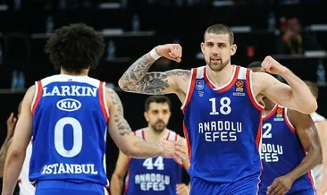 Anadolu Efes Olimpia Milan'ı 101-95 yendi