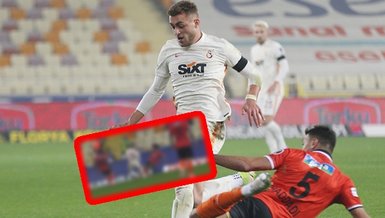 Galatasaraylı Emre Kılınç Yeni Malatyaspor maçında penaltı bekledi! İşte o pozisyon...