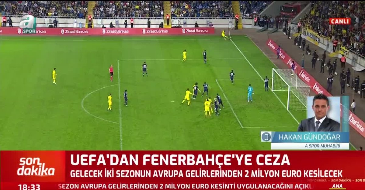 Uefa Dan Fenerbahce Ye Ceza Videosunu Izle Fotomac Tv