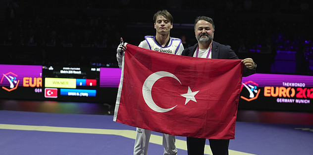 Berkay Erer'den altın madalya!