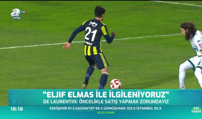 Napoli'den Eljif Elmas açıklaması