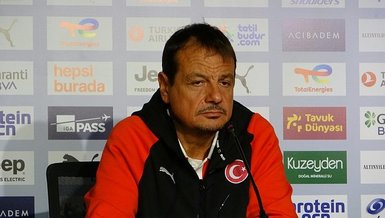 Ergin Ataman: Şu an tek konsantrasyonumuz Avrupa Şampiyonası bileti almak